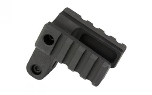 Midwest Industries Alpha Light Mount, Fits Barrels with Diameter .580 - .700, 2.1" 1913 Rail on Each Side, Black MI-AK-01