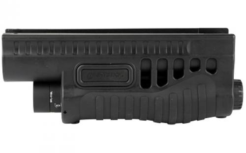 Nightstick SFL-11GL, Nightstick Flashlight/Laser Combo, Green Laser, Fits Mossberg 500/590/Shockwave, Black, Includes 2 CR123A SFL-11GL