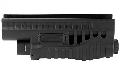 Nightstick SFL-11WL, Nightstick FlashLight, Fits Mossberg 500/590/Shockwave, Black, Includes 2 CR213A SFL-11WL