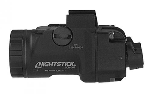 Nightstick TCM-365, Tactical Weapon-Mounted Light, Fits Sig P365, 650 Lumens, 2 Hour Run Time, IP-X7 Waterproof, Matte Finish, Black TCM-365