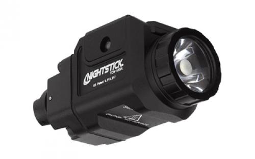 Nightstick TCM-550X, Compact Weapon Mounted Light, 550 Lumens, 2.5 Hour Run Time, IP-X7 Waterproof, Matte Finish, Black TCM-550XL