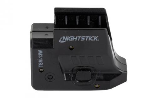 Nightstick TSM-13W, Subcompact Tactical Weapon-Mounted Light, Fits Sig P365/XL/X, 150 Lumens, Black, Rechargeable Battery TSM-13W