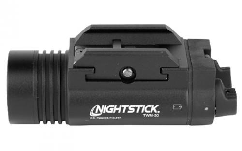Nightstick TWM-30, Tactical Weapon-Mounted Light, 1,200 Lumens, 9,379 Candela, Black, 1.75 Hours of Runtime, IP-X7 Waterproof TWM-30