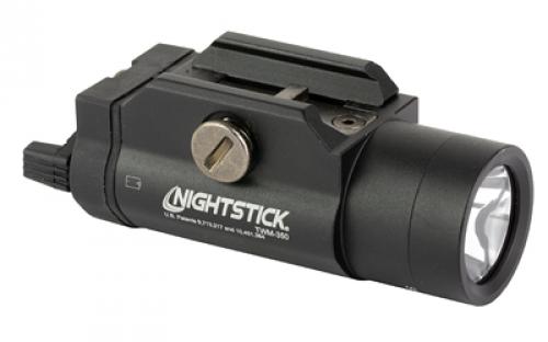 Nightstick TWM-350, Tactical Weapon-Mounted Light, 350 Lumens, 12,000 Candela, Black, 2.5 Hours of Runtime, IP-X7 Waterproof TWM-350