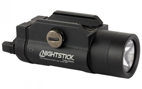 Nightstick TWM-850XL, Tactical Weapon-Mounted Light, 850 Lumens, 15,000 Candela, Black, 1.75 Hours of Runtime, IP-X7 Waterproof TWM-850XL