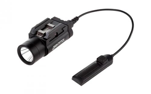 Nightstick TWM-854XL, Tacical Weapon Mounted Light, 850 Lumens, 1.75 Hour Runtime, IP-X7 Waterproof, Matte Finish, Black, Includes Remote Pressure Switch TWM-854XL