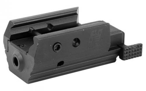 NCSTAR Red Laser with Weaver Mount, Fits Picatinny/Weaver Rail, Black AAPRLS