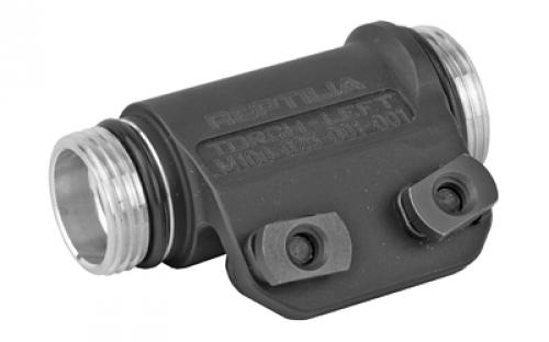 Reptilia Torch, Fits SureFire M300 Scout Bezels and Tail Caps, Left Side Mount, M-Lok Mounting Hardware Included, Black, Anodized 100-044