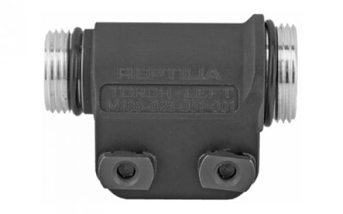 Reptilia Torch, Fits SureFire M300 Scout Bezels and Tail Caps, Left Side Mount, M-Lok Mounting Hardware Included, Black, Anodized 100-044
