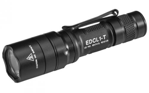 Surefire Everyday Carry Light 1, Flashlight, 5/500 Lumens, Black EDCL1-T