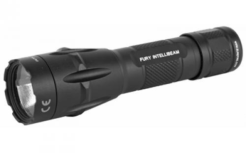 Surefire Fury Dual Fuel Intellibeam Flashlight, 1500 Lumens, Black FURY-IB-DF