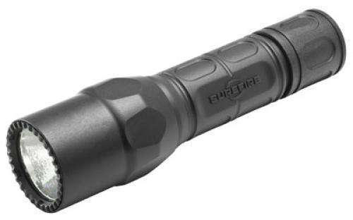 Surefire G2X Tactical Flashlight, Single-Output LED, 600 Lumens, Tactical Tailcap Click Switch, 2x CR123 Batteries, Black G2X-C-BK