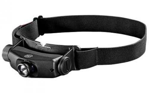 Surefire Maximus Hands-Free Light, Variable-Output LED Headlamp, 1 to 1000 Lumens, Rechargeable, Black HS3-A-BK