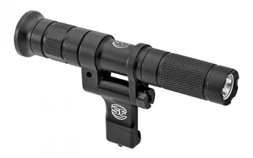 Surefire M140A Micro Scout Light Pro, Weaponlight, 300 Lumens, 1,045 Candela, 1.25 Hours of Runtime, Click Tailcap, Includes 1 Rechargeable AAA NiMH Battery, Hard Anodized Finish, Black M140A-BK-PRO