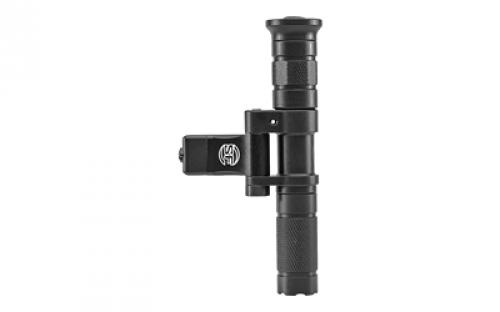 Surefire M140A Micro Scout Light Pro, Weaponlight, 300 Lumens, 1,045 Candela, 1.25 Hours of Runtime, Click Tailcap, Includes 1 Rechargeable AAA NiMH Battery, Hard Anodized Finish, Black M140A-BK-PRO