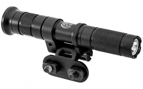 Surefire M140A Micro Scout Light Pro, Weaponlight, 300 Lumens, 1,045 Candela, 1.25 Hours of Runtime, Click Tailcap, Includes 1 Rechargeable AAA NiMH Battery, Hard Anodized Finish, Black M140A-BK-PRO