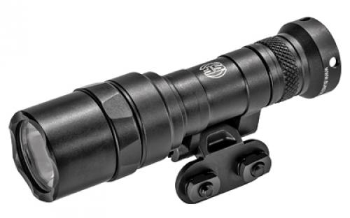 Surefire M340C Scout Pro Flashlight, LED, 500 Lumens, Black Finish, 1913 Picatinny Mount installed, MLOK Mount included, Z68 On/Off Tailcap M340C-BK-PRO