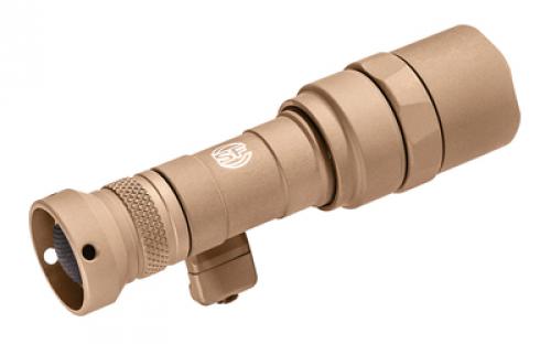 Surefire M340C Scout Flashlight, Fits Picatinny, 500 Lumens, Anodized Finish, Tan, Z68 On/Off Tailcap, Includes MLOK Adapter M340DFT-TN-PRO