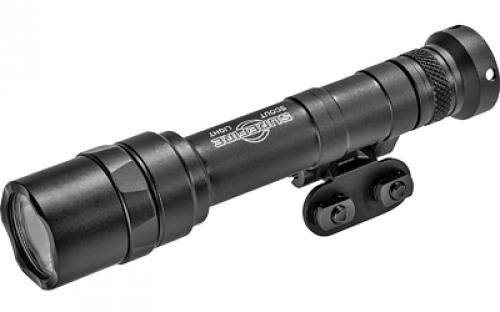 Surefire M640U Scout Pro Flashlight, LED, 1000 Lumens, Black, 1913 Picatinny Mount installed, MLOK Mount included, Z68 On/Off Tailcap M640U-BK-PRO
