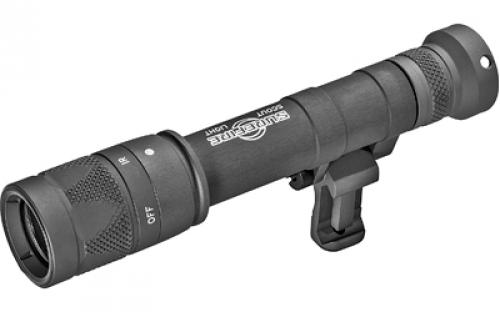 Surefire M640V Scout Pro Flashlight, LED, 350 Lumens White Light/120mW of IR, Black Finish, 1913 Picatinny Mount installed, MLOK Mount included, Z68 On/Off Tailcap M640V-BK-PRO