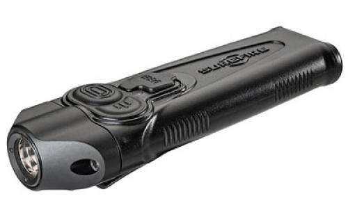 Surefire STILETTO, Flashlight, High 650 Lumens, Medium 250 Lumens, Low 5 Lumens, Tactical Switch with Optional Strobe, Programmable, Black Melonite Coated PLR-A