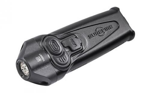 Surefire STILETTO, Flashlight, High 650 Lumens, Medium 250 Lumens, Low 5 Lumens, Tactical Switch with Optional Strobe, Programmable, Black Melonite Coated PLR-A