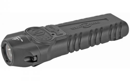 Surefire STILETTO, Flashlight, High 1,000 Lumens, Medium 300 Lumens, Low 25 Lumens, Tactical Switch with Optional Strobe, Programmable, Black Mil-Spec Hard Anodized Aluminum Body, Black Melonite Coated Pocket Clip PLR-B