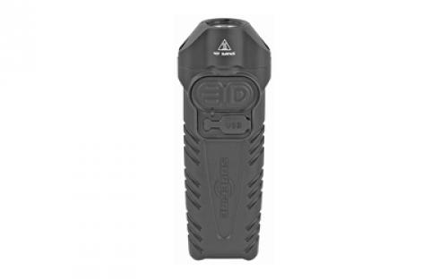Surefire STILETTO, Flashlight, High 1,000 Lumens, Medium 300 Lumens, Low 25 Lumens, Tactical Switch with Optional Strobe, Programmable, Black Mil-Spec Hard Anodized Aluminum Body, Black Melonite Coated Pocket Clip PLR-B