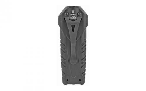 Surefire STILETTO, Flashlight, High 1,000 Lumens, Medium 300 Lumens, Low 25 Lumens, Tactical Switch with Optional Strobe, Programmable, Black Mil-Spec Hard Anodized Aluminum Body, Black Melonite Coated Pocket Clip PLR-B