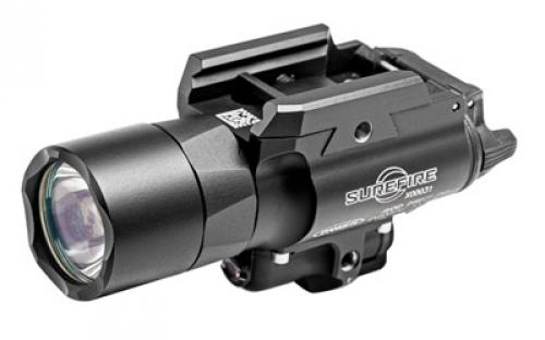 Surefire X400 Ultra Weapon light and Laser, Fits Picatinny, Black, LED 1000 Lumens, Green Laser X400U-A-GN