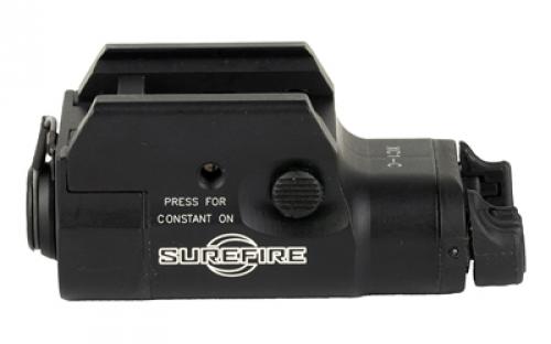 Surefire XC1 Compact Pistol Light, 300 Lumens, Matte Finish, Black, Includes 1x AAA Rechargeable NiMH Battery XC1-C