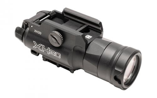 Surefire XH30, Weaponlight, Pistol, 300/1000 Lumens, Dual Output LED, TIR Lens, Black XH30