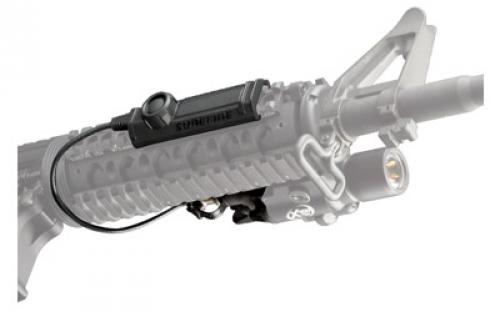 Surefire Remote Dual Switch for Weaponlights, 7" Cable, Fits X-Series, Momentary-On Pressure Pad and Constant-On Press Switch, Black XT07
