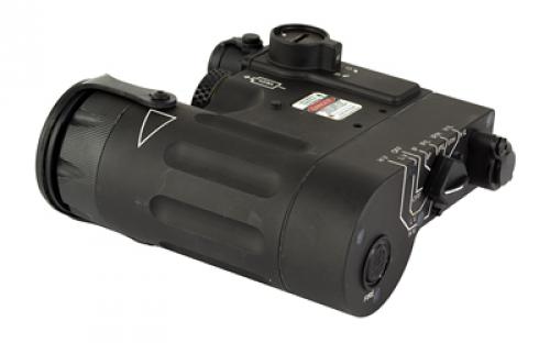 Steiner DBAL-D2, Tac Light w/laser, Fits Picatinny, Co-Aligned Green and IR Laser, IR LED Illuminator, Black, BLEM (Damaged Packaging) 9001
