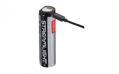 Streamlight SL-B50, USB-C Rechargeable Battery, 1 Pack, Black and Silver 22111
