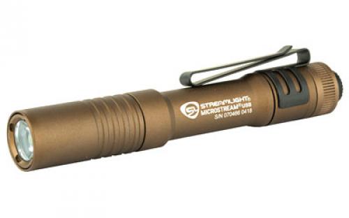 Streamlight Microstream, Flashlight, 250 Lumens, USB Charging Cord, Coyote Brown 66608