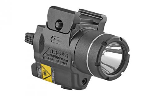 Streamlight TLR-4 Tactical Light with Laser, 160 Lumens, Fits Picatinny, Black with Green Laser 69245
