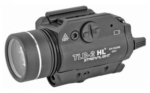 Streamlight TLR-2 HL, Tac Light, With Laser, C4 LED, 1000 Lumens, Strobe, Red Laser, Laser Sight, Black 69261