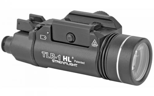 Streamlight TLR-1 HL Long Gun Kit, Tac Light Kit, C4 LED, 1000 Lumens, w/Thumb Screw/Remote Pressure Switch, 2x CR123 Batteries, Black 69262