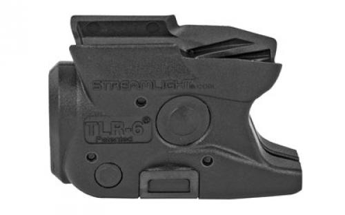 Streamlight TLR-6, Weaponlight, Fits S&W M&P Shield, White LED 100 Lumens, Includes 2 CR 1/3N Lithium Batteries, Black 69283
