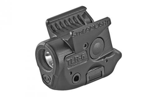 Streamlight TLR-6, Tac Light, For Sig P365, Black, 100 Lumens, Two 3V CR-1/3 N Lithium Batteries 69285