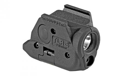Streamlight TLR-6, Tac Light with Laser, For Springfield Hellcat, Black, C4 LED, 100 Lumens, Red Laser, 2x CR1/3 N Lithium Batteries 69287