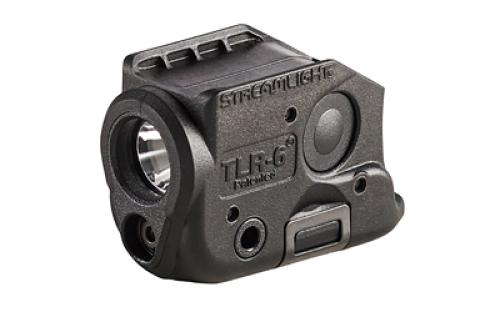 Streamlight Streamlight T LR-6, White LED with Red Laser, 100 Lumens, Anodized Finish, Black, Fits Taurus GX4, Includes Two 3V CR-1/3 N Lithium Batteries 69288