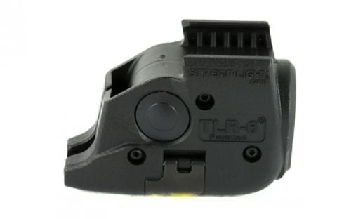 Streamlight TLR-6, Tac Light w/laser, Springfield XD With Rail, White LED and Red Laser, 100 Lumens, Includes 2 CR 1/3N Lithium Batteries, Black 69291
