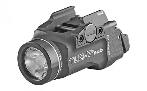 Streamlight TLR-7 Sub Weaponlight, 500 Lumens, Black, For Sig P365/XL 69401