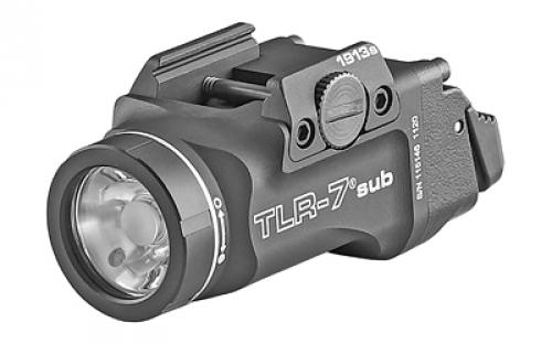 Streamlight TLR-7 Sub Weaponlight, 500 Lumens, Black, For 1913 Short Models 69402