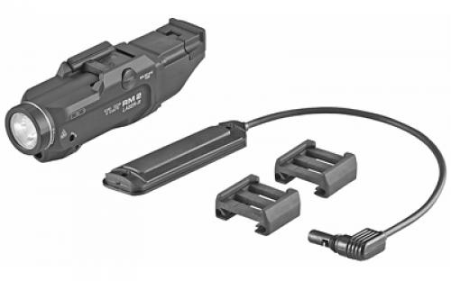 Streamlight TLR RM 2 Laser, Tac Light w/laser, 1,000 Lumens, Black, Includes Tail Cap Switch, Remote Pressure Switch, Mounting Clips, Key Kit 69447