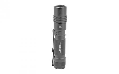 Streamlight ProTac, Flashlight, Multi-Fuel, 500 Lumens, Uses Streamlight SL-B26 Protected Li-Ion USB Rechargeable Battery Pack or (2) Two CR123A Lithium Batteries, Black, Includes (2) CR123A Batteries 88062