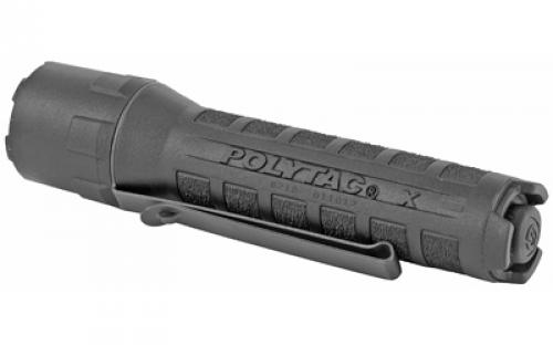 Streamlight Polytac X, Flashlight, 600 Lumens, w/ USB Battery, Clam Pack, Black Finish 88613