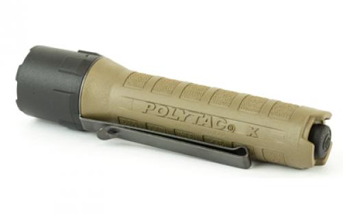 Streamlight Polytac X, Flashlight, 600 Lumens, w/ USB Battery, Clam Pack, Coyote Brown Finish 88615